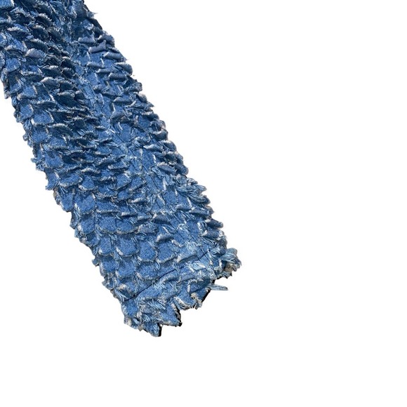 Phenomenon Hand cut Scalloped shredded sleeve jacket - Picture 3 of 5